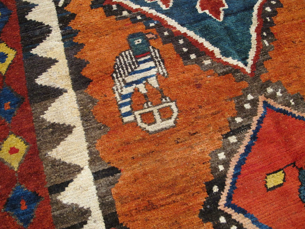 Antique Gabbeh Rug, No.11948 - Gsblank