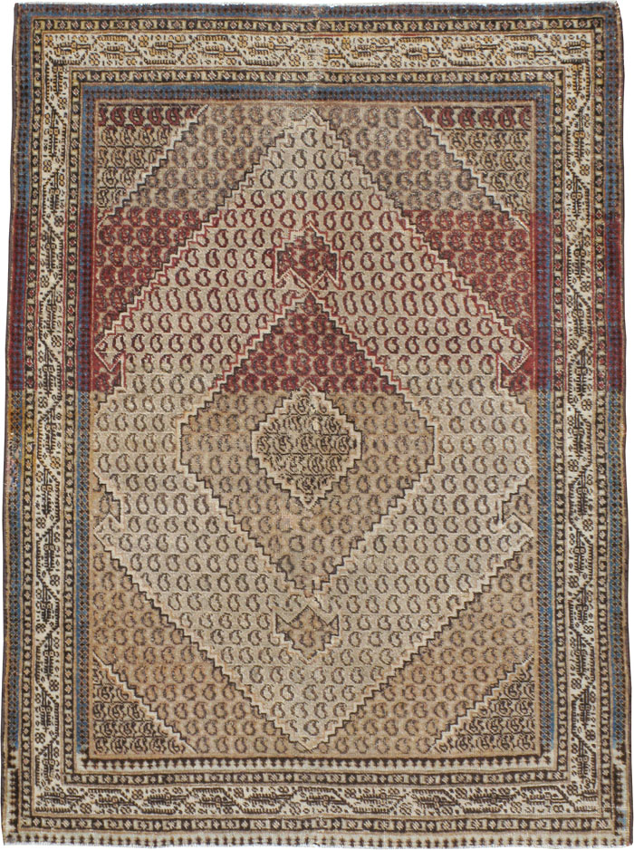 Antique Persian Tabriz Rug (Pair: 1 of 2), No.11963 - Gsblank