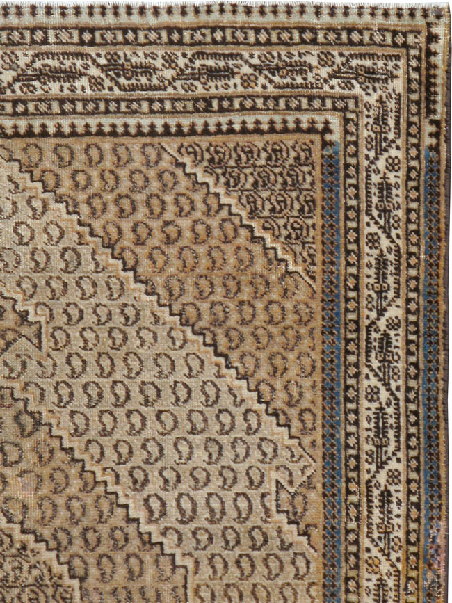 Antique Persian Tabriz Rug (Pair: 1 of 2), No.11963 - Gsblank