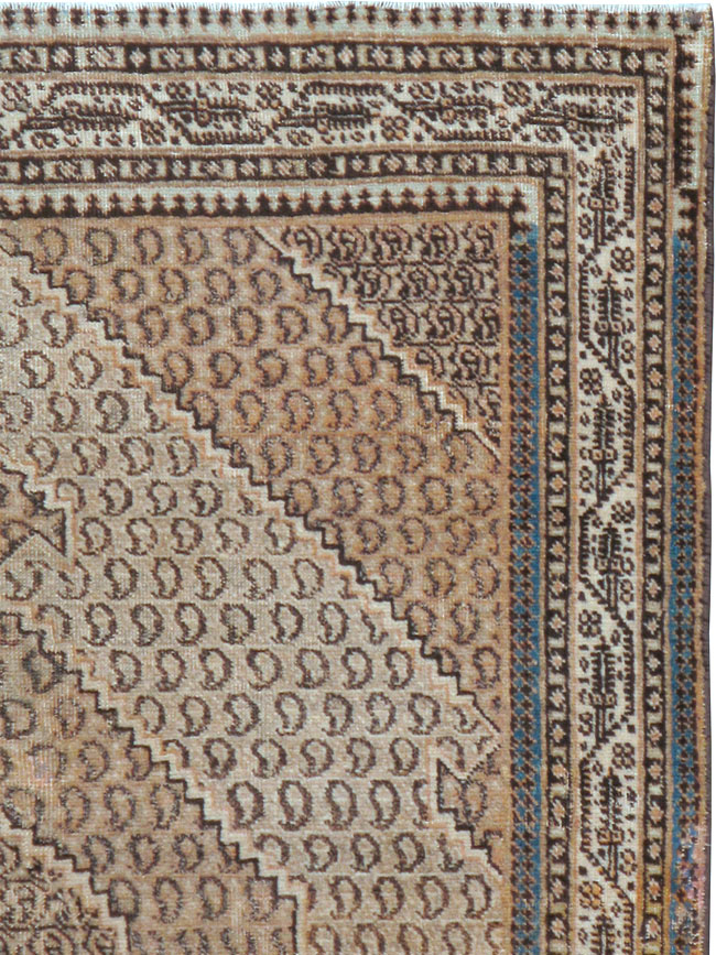 Antique Persian Tabriz Rug (Pair: 1 of 2), No.11963 - Gsblank