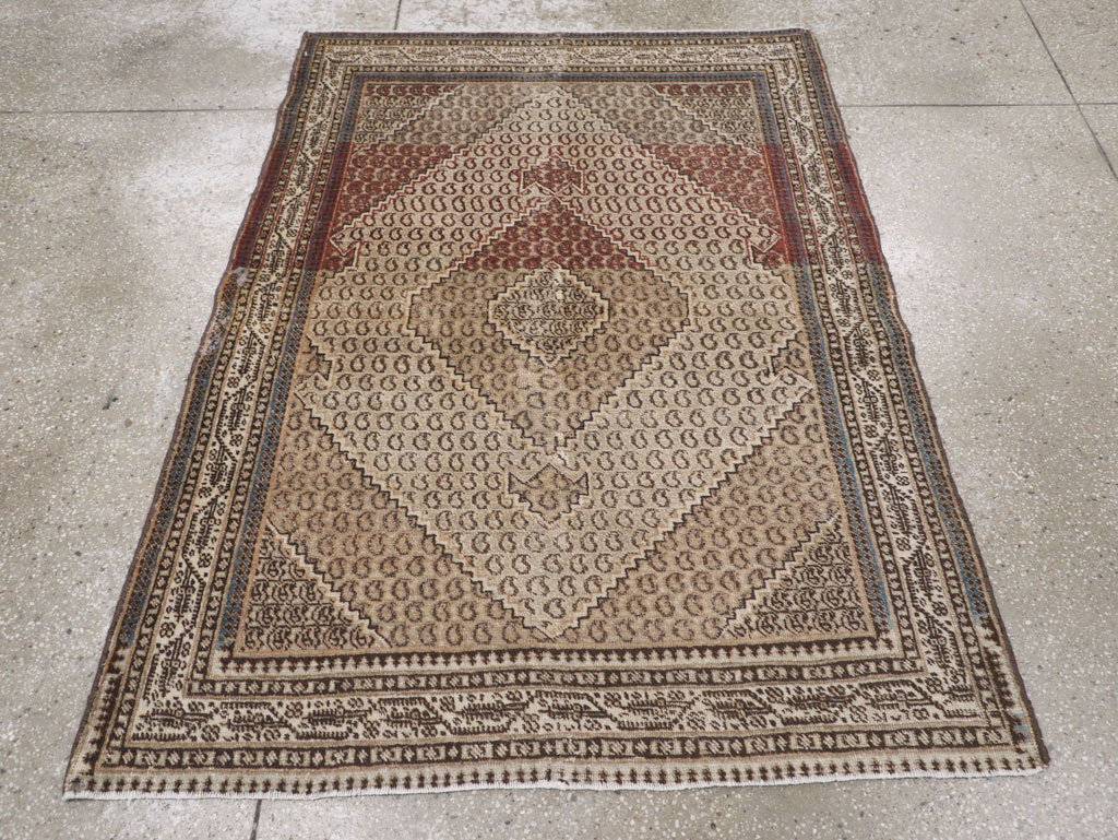 Antique Persian Tabriz Rug (Pair: 1 of 2), No.11963 - Gsblank