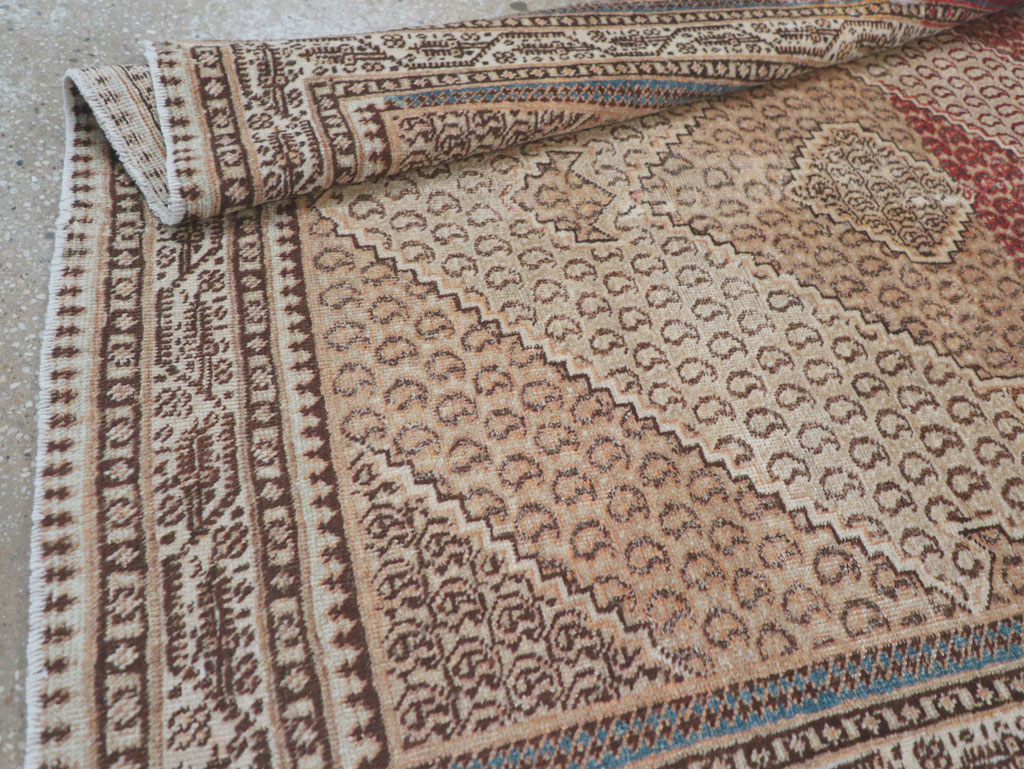 Antique Persian Tabriz Rug (Pair: 1 of 2), No.11963 - Gsblank