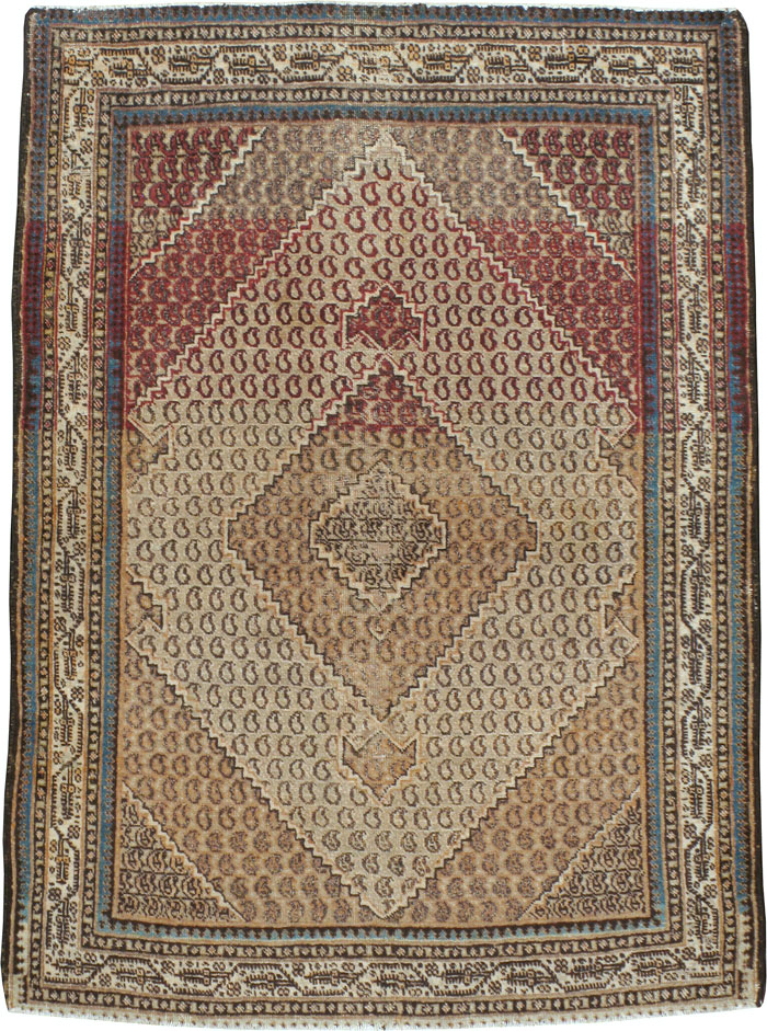 Antique Persian Tabriz Rug (Pair: 2 of 2), No.11964 - Gsblank
