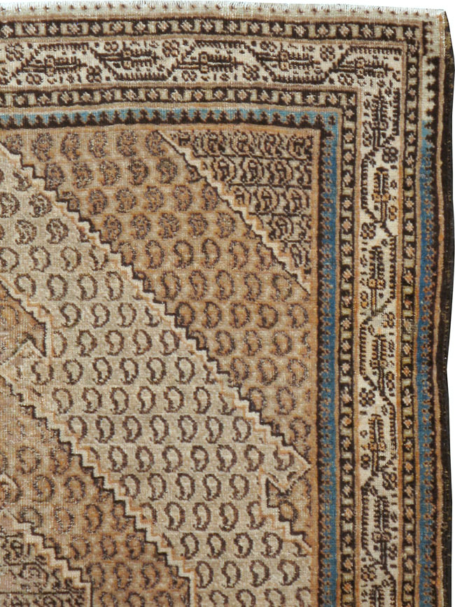 Antique Persian Tabriz Rug (Pair: 2 of 2), No.11964 - Gsblank