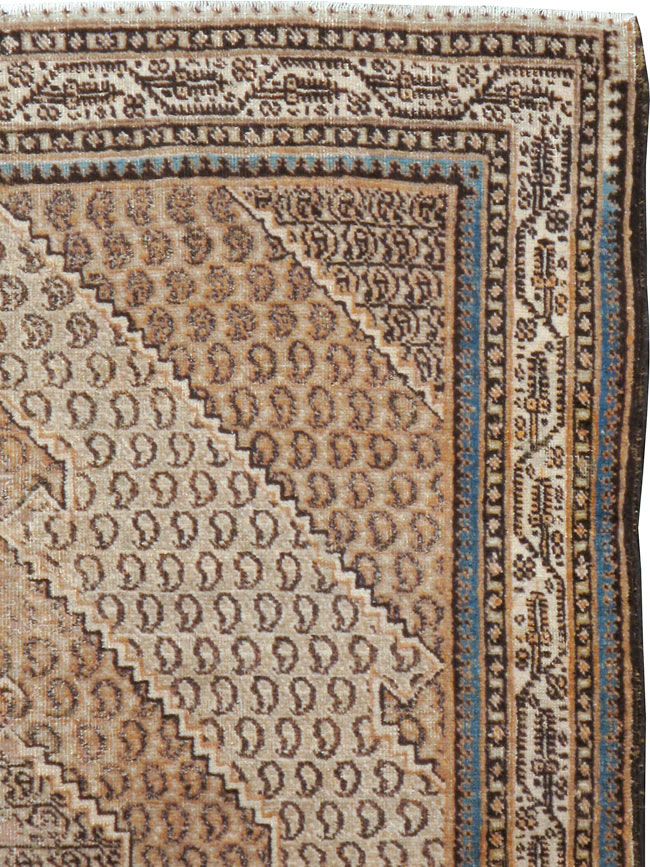 Antique Persian Tabriz Rug (Pair: 2 of 2), No.11964 - Gsblank