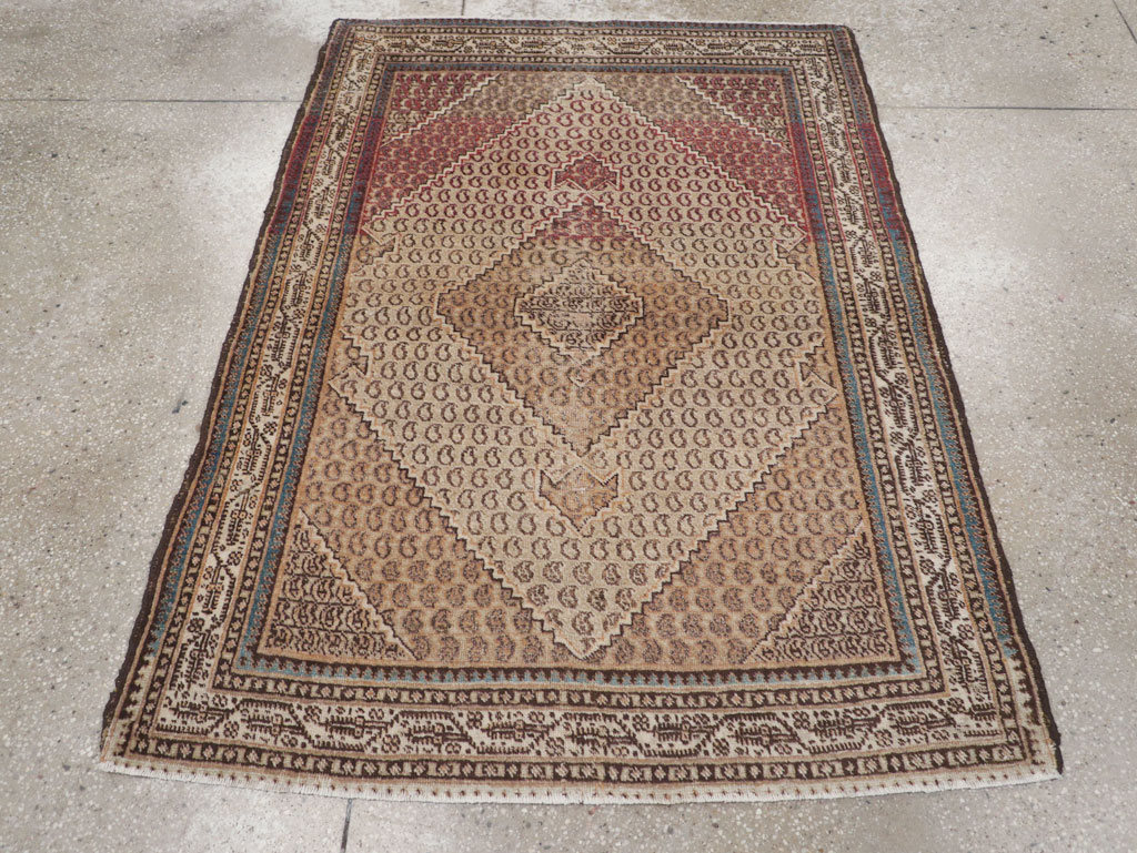 Antique Persian Tabriz Rug (Pair: 2 of 2), No.11964 - Gsblank