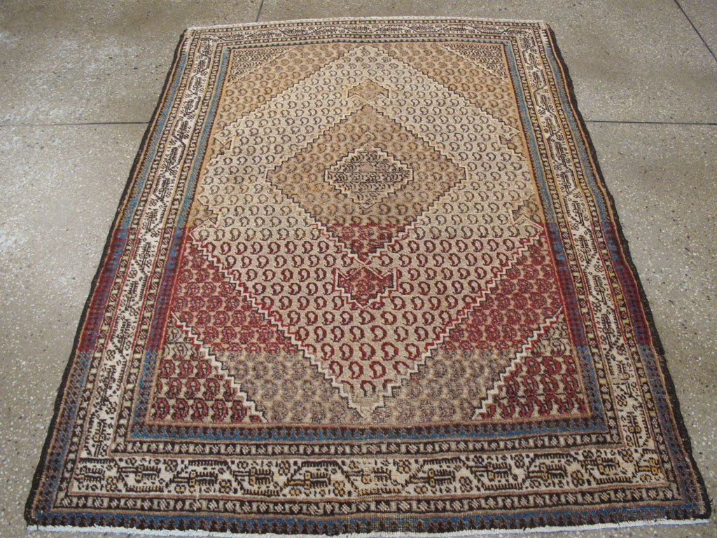 Antique Persian Tabriz Rug (Pair: 2 of 2), No.11964 - Gsblank