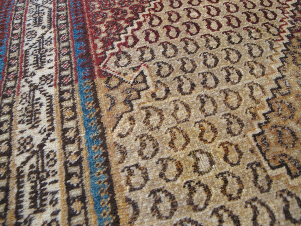 Antique Persian Tabriz Rug (Pair: 2 of 2), No.11964 - Gsblank