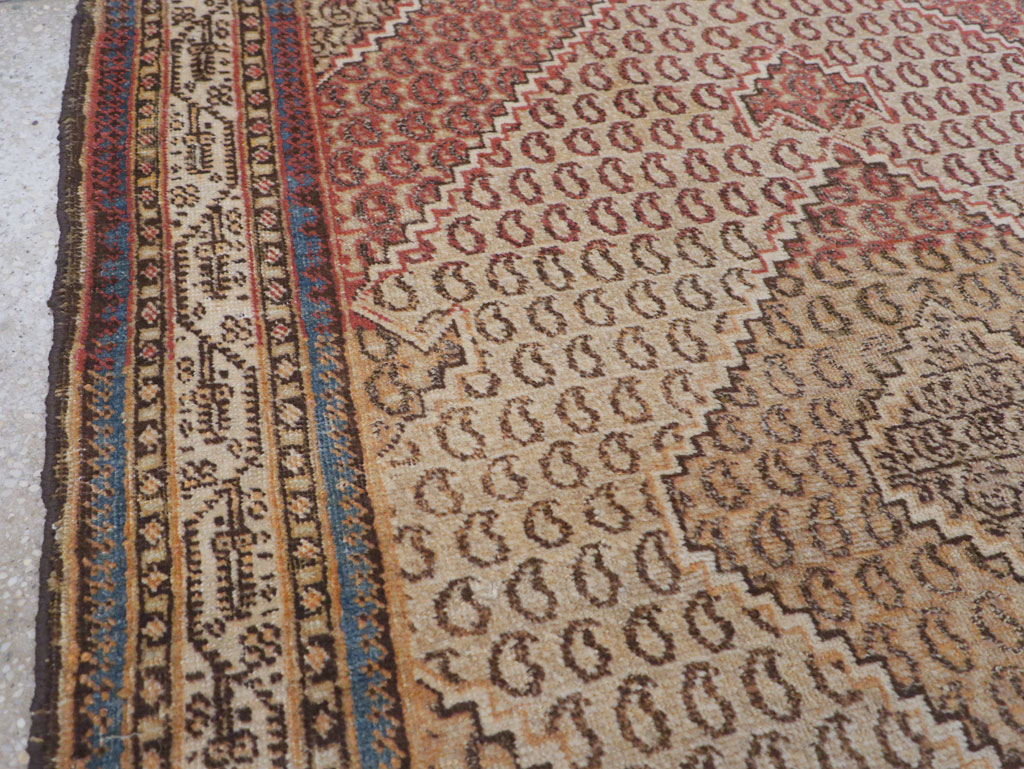 Antique Persian Tabriz Rug (Pair: 2 of 2), No.11964 - Gsblank