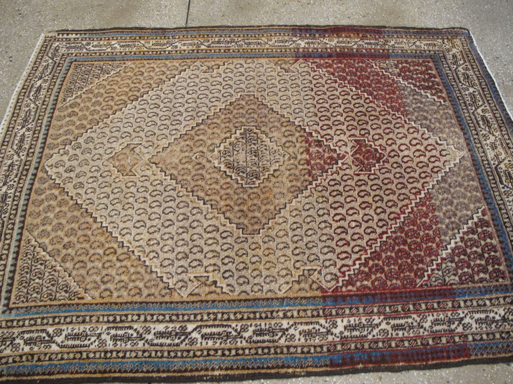 Antique Persian Tabriz Rug (Pair: 2 of 2), No.11964 - Gsblank