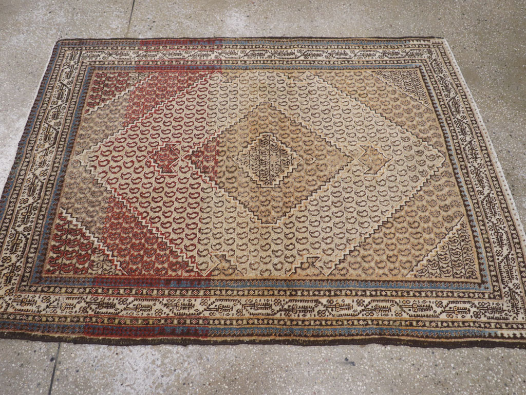 Antique Persian Tabriz Rug (Pair: 2 of 2), No.11964 - Gsblank