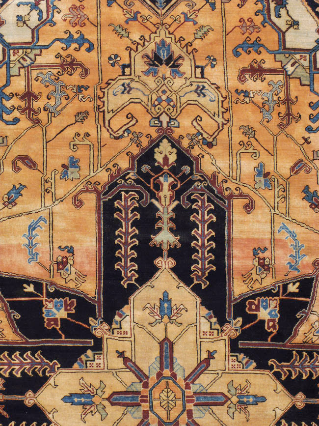 Vintage Heriz Carpet, No.11991 - Gsblank