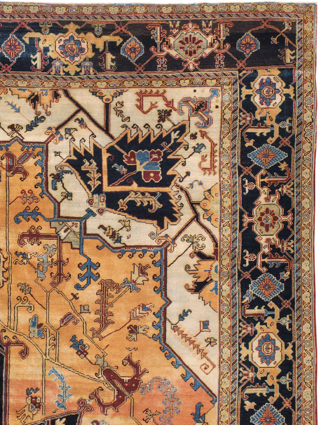 Vintage Heriz Carpet, No.11991 - Gsblank