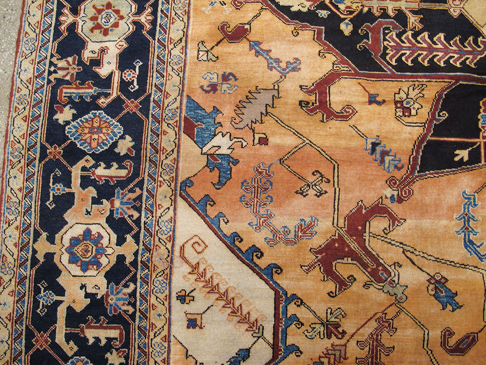 Vintage Heriz Carpet, No.11991 - Gsblank