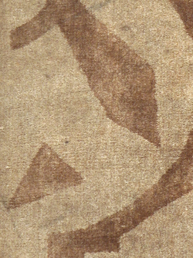 Vintage English Art Deco Rug, No.12004 - Gsblank