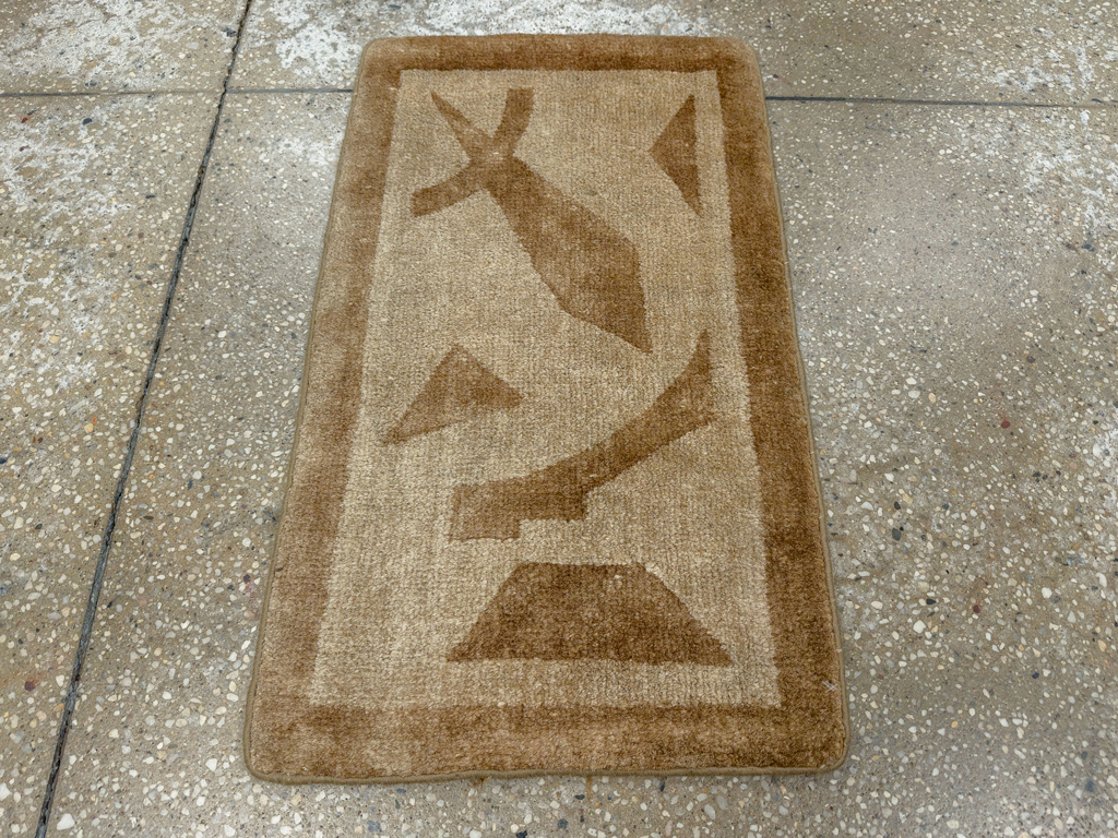 Vintage English Art Deco Rug, No.12004 - Gsblank