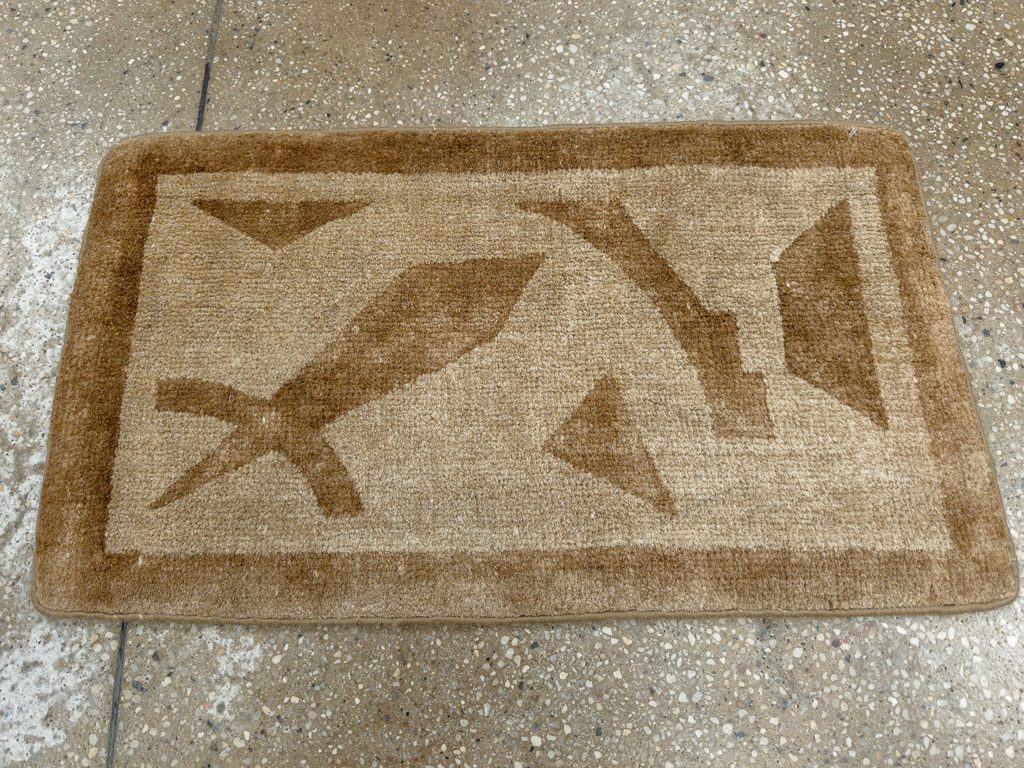 Vintage English Art Deco Rug, No.12004 - Gsblank