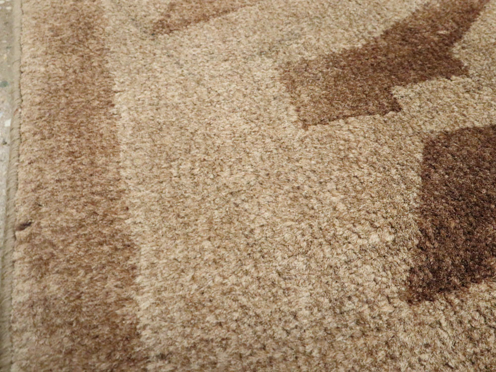 Vintage English Art Deco Rug, No.12004 - Gsblank