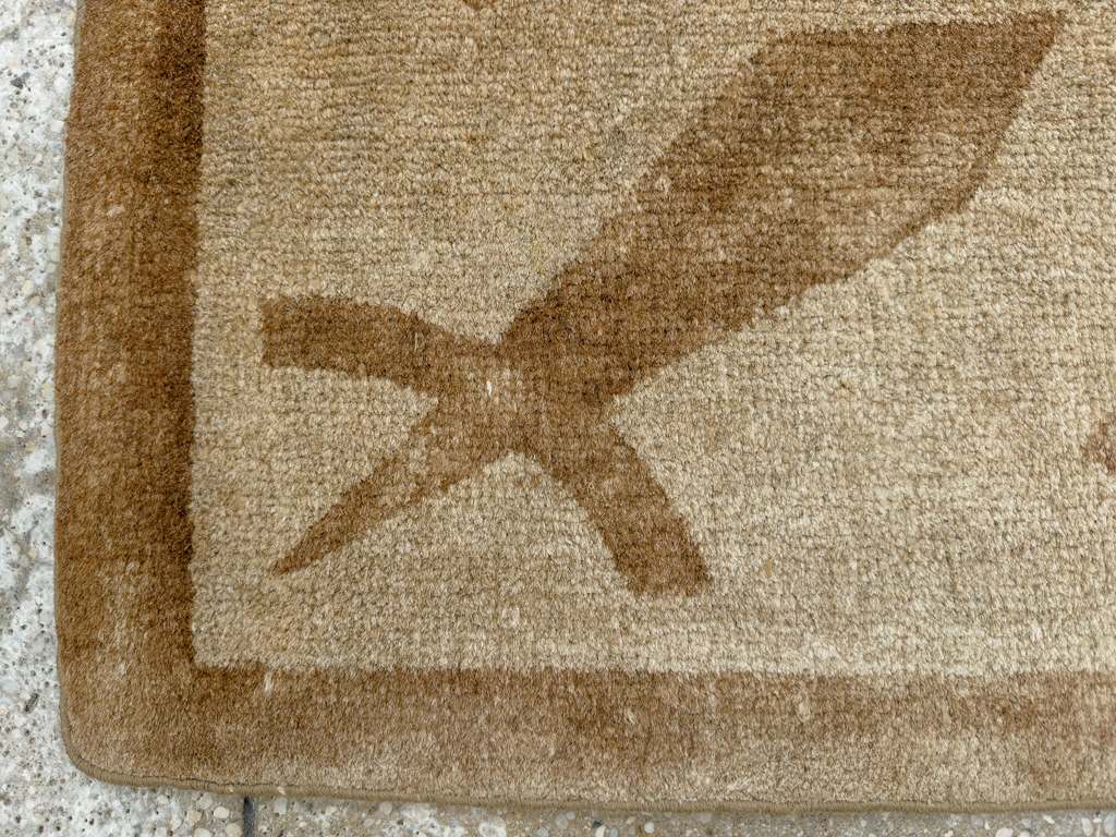 Vintage English Art Deco Rug, No.12004 - Gsblank