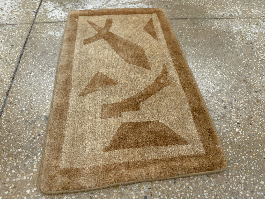 Vintage English Art Deco Rug, No.12004 - Gsblank