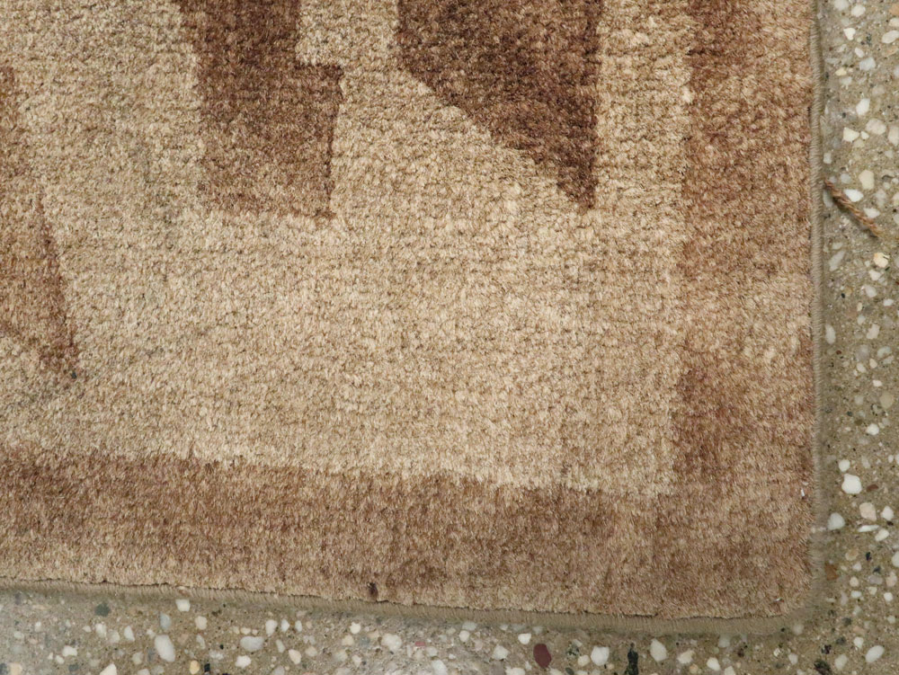 Vintage English Art Deco Rug, No.12004 - Gsblank