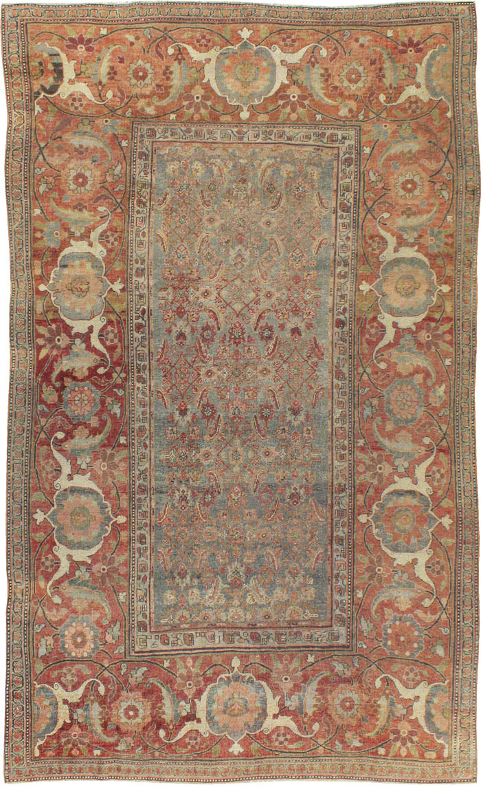 Antique Persian Bidjar Carpet, No.12024 - Gsblank