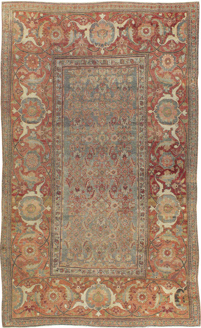 Antique Persian Bidjar Carpet, No.12024 - Gsblank
