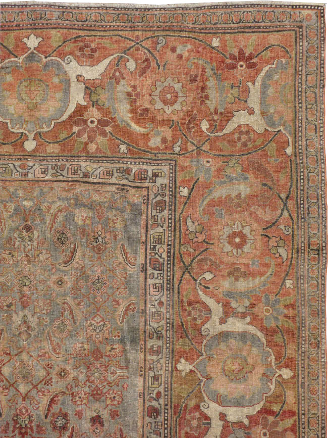 Antique Persian Bidjar Carpet, No.12024 - Gsblank