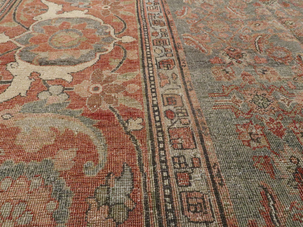 Antique Persian Bidjar Carpet, No.12024 - Gsblank