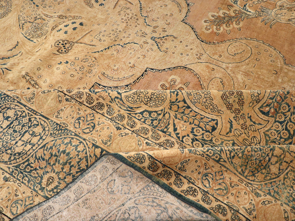 Antique Persian Lavar Kerman Carpet, No.12031 - Gsblank