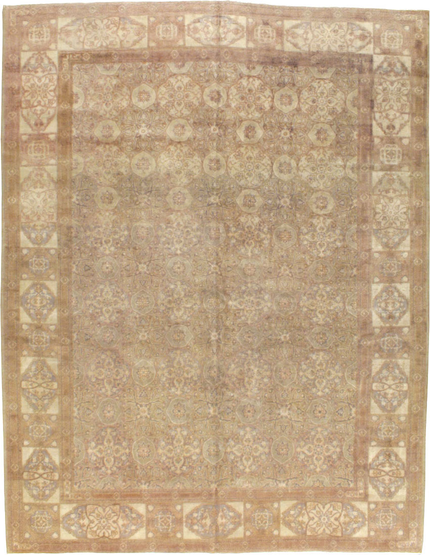 Vintage Tabriz Carpet, No.12077 - Gsblank