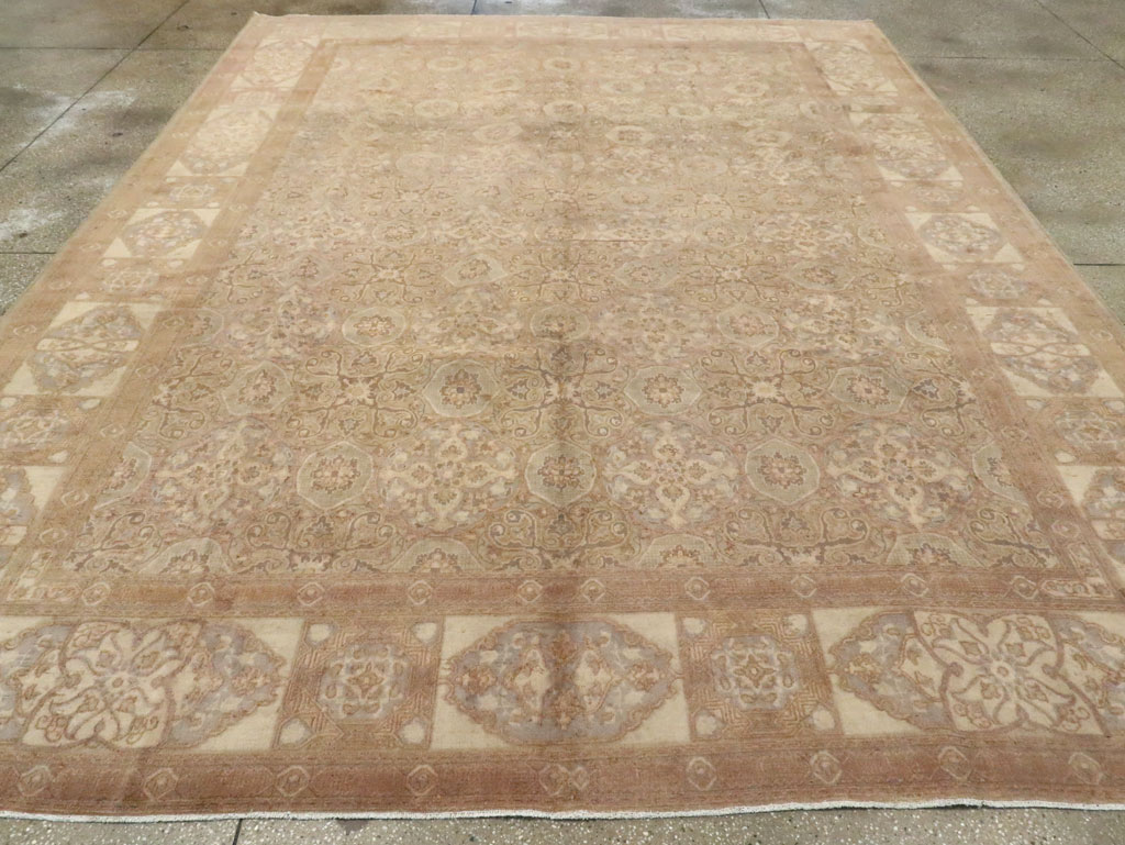 Vintage Tabriz Carpet, No.12077 - Gsblank