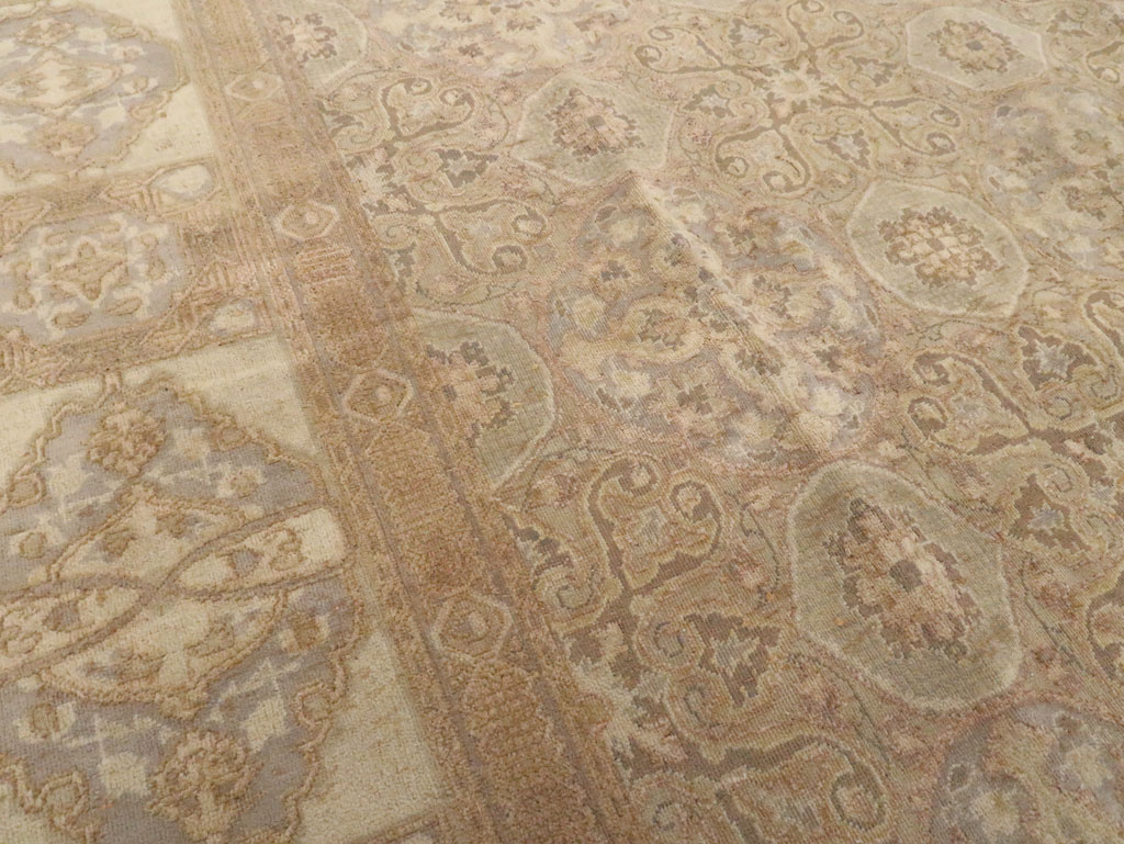 Vintage Tabriz Carpet, No.12077 - Gsblank