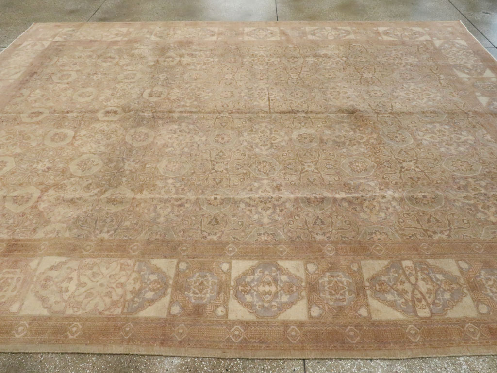 Vintage Tabriz Carpet, No.12077 - Gsblank