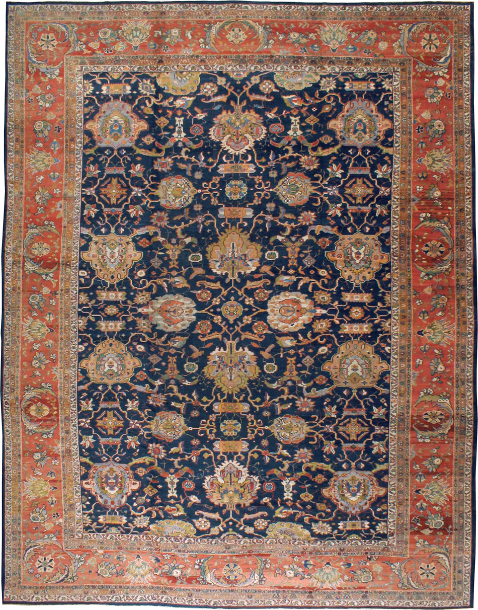 Antique Persian Sultanbad Carpet, No.12146 - Gsblank