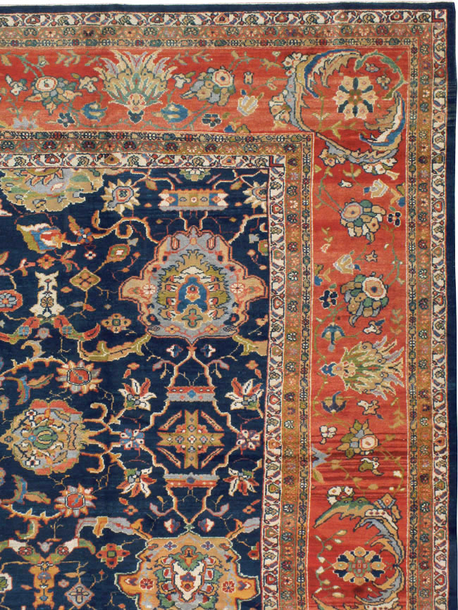 Antique Persian Sultanbad Carpet, No.12146 - Gsblank