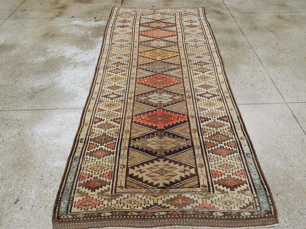 Antique Persian Kurdish Rug, No.12155 - Gsblank