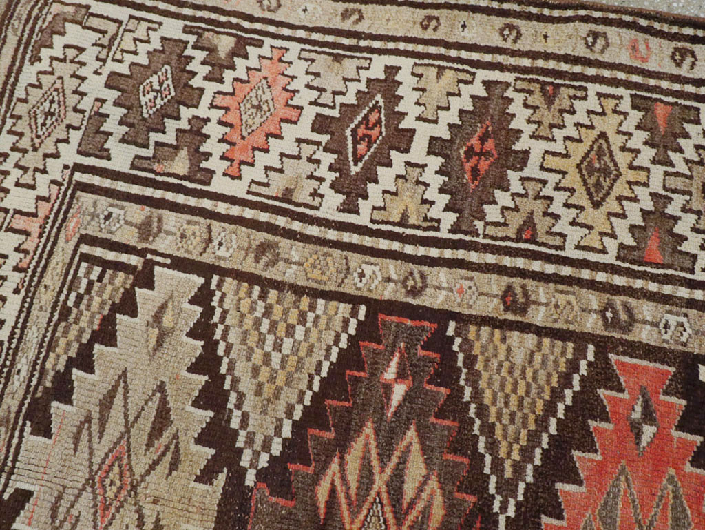 Antique Persian Kurdish Rug, No.12155 - Gsblank