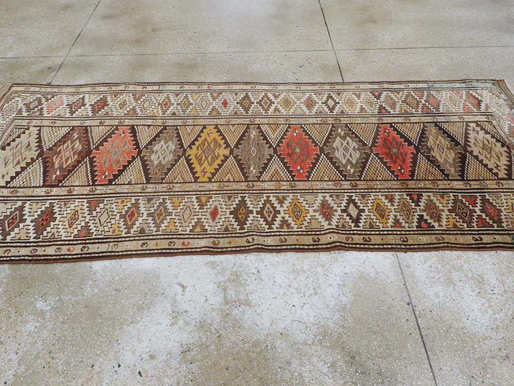 Antique Persian Kurdish Rug, No.12155 - Gsblank