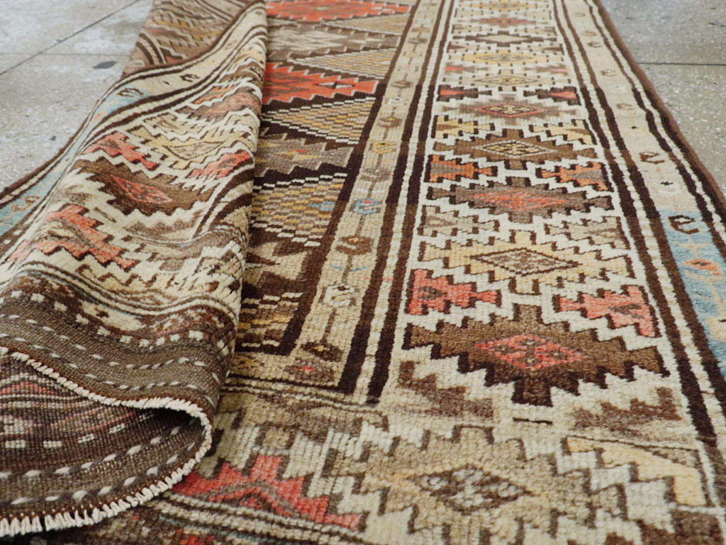 Antique Persian Kurdish Rug, No.12155 - Gsblank