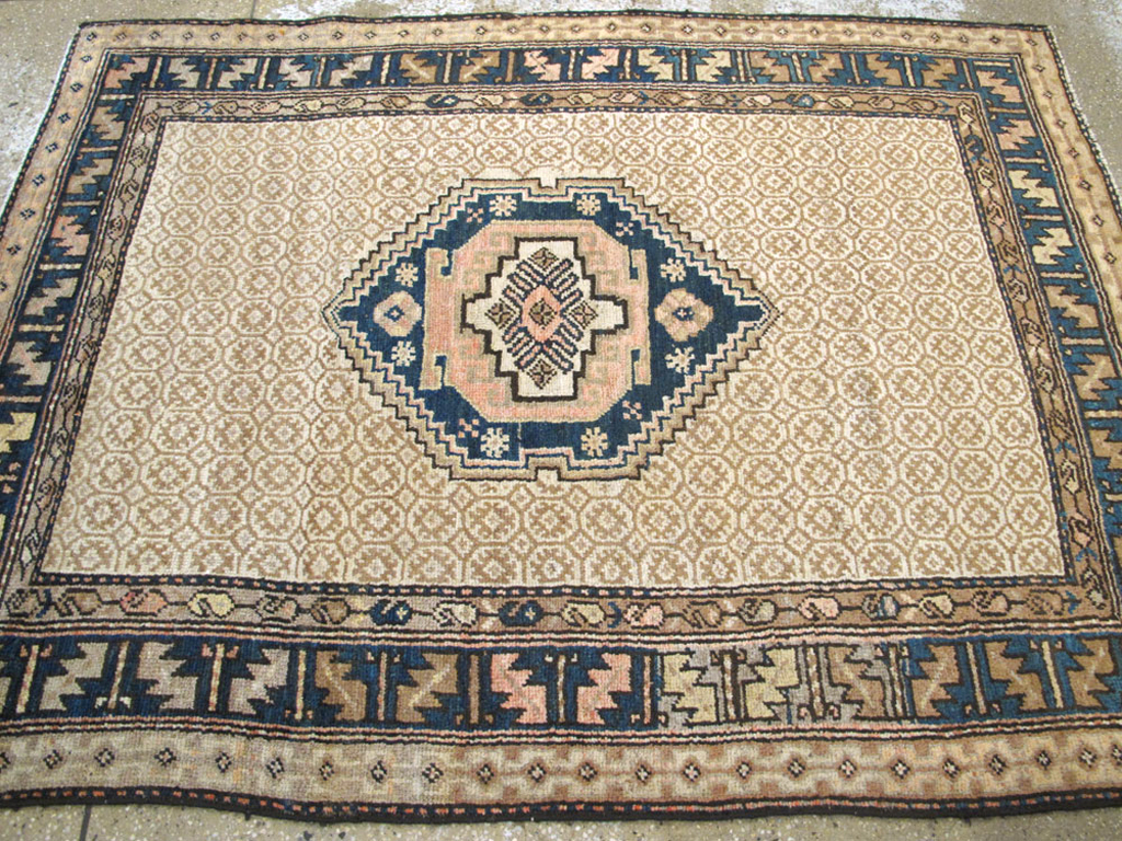 Antique Persian Serab Rug (Pair: 2 of 2), No.12185 - Gsblank