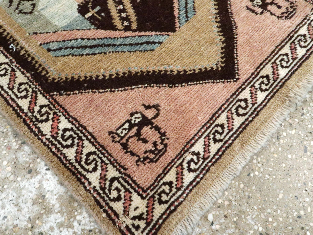 Antique Hamadan Pictorial Rug (Pair: 1 of 2), No.12188 - Gsblank