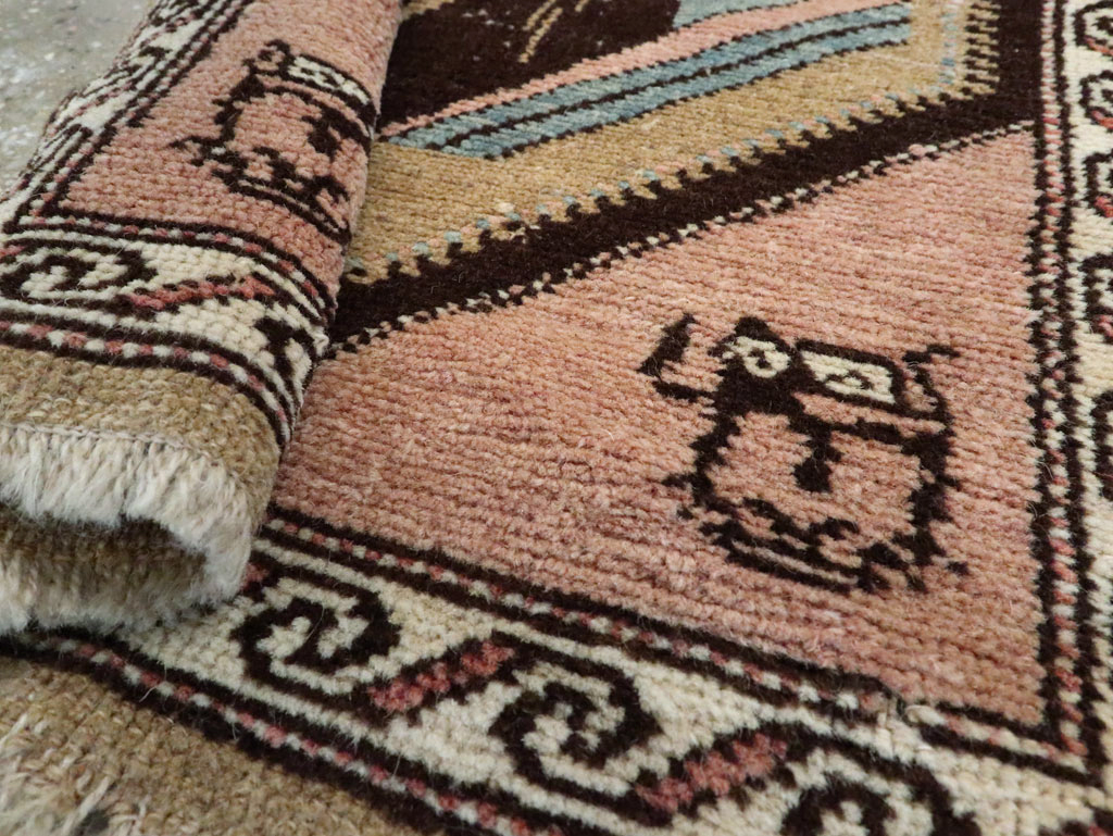 Antique Hamadan Pictorial Rug (Pair: 1 of 2), No.12188 - Gsblank