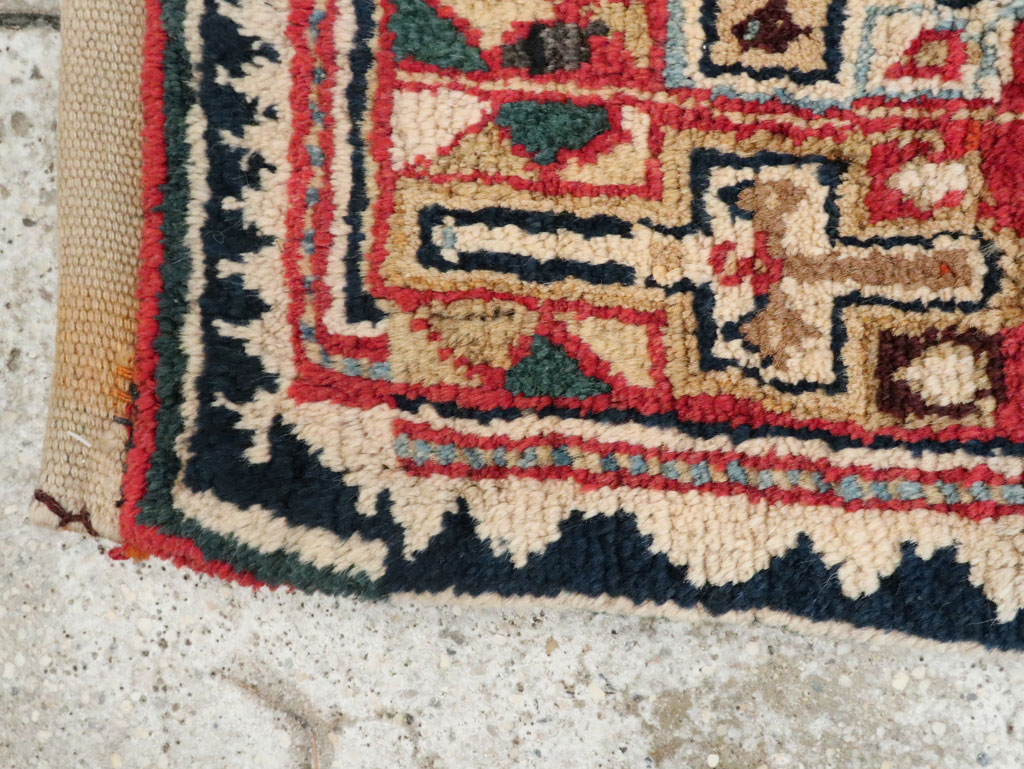 Antique Persian Kurdish Saddlebag (Khorjin), No.12198 - Gsblank