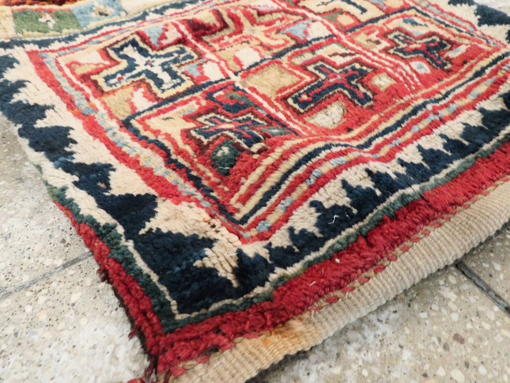 Antique Persian Kurdish Saddlebag (Khorjin), No.12198 - Gsblank