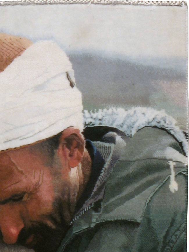 Vintage Persian Tabriz Pictorial Rug, No.12209 - Gsblank