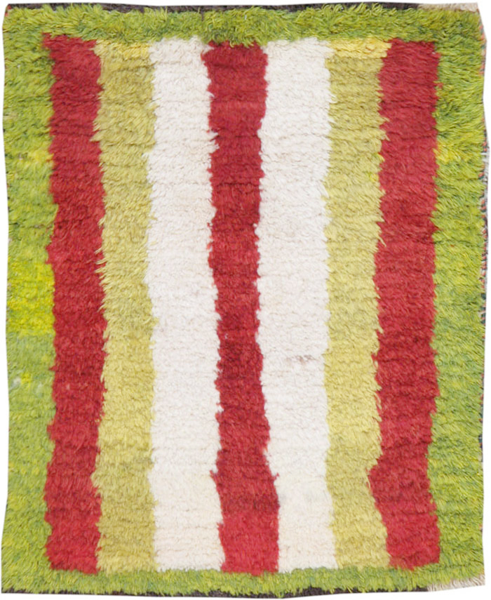 Vintage Persian Gabbeh Rug, No.12211 - Gsblank