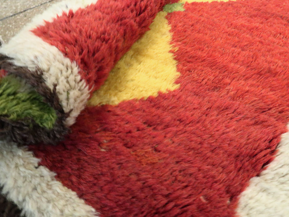 Vintage Persian Gabbeh Rug, No.12211 - Gsblank