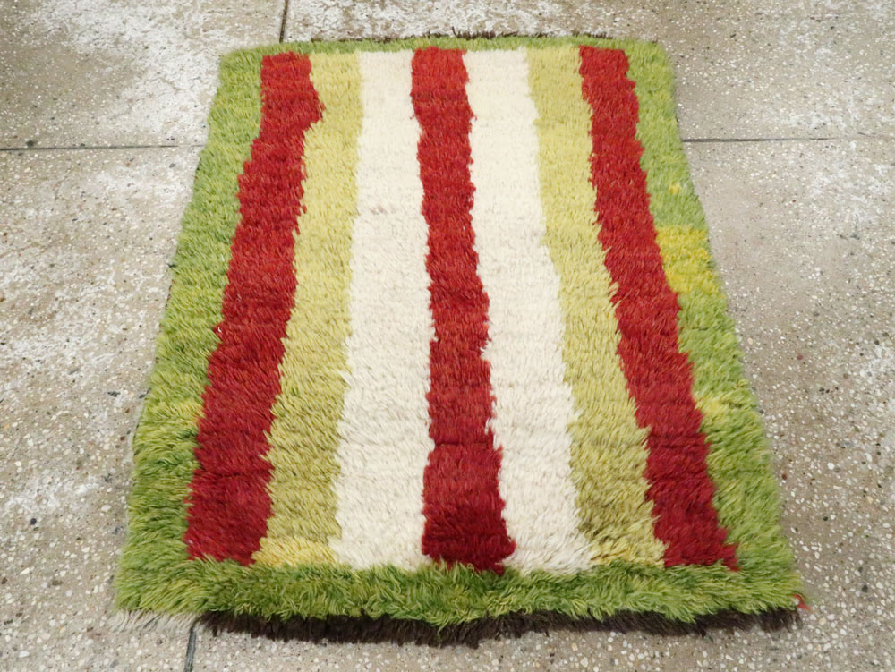 Vintage Persian Gabbeh Rug, No.12211 - Gsblank