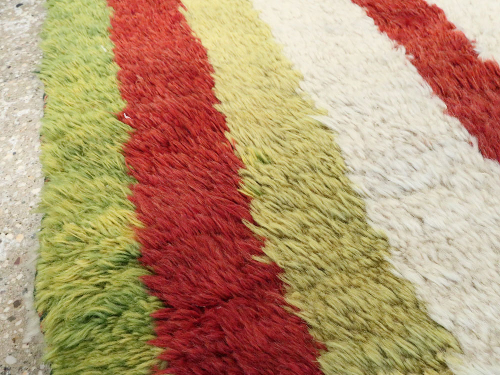 Vintage Persian Gabbeh Rug, No.12211 - Gsblank